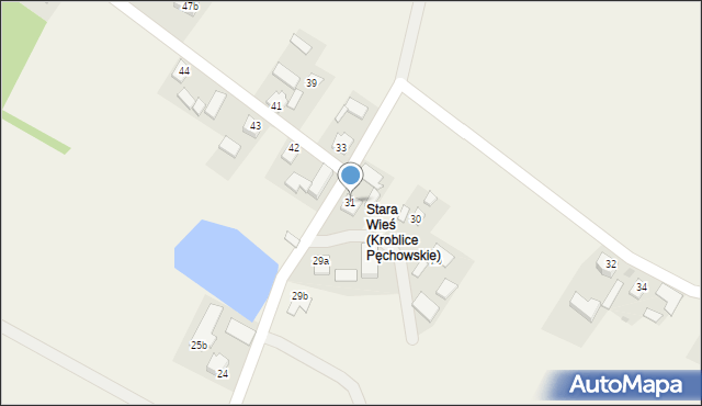 Adamczowice, Adamczowice, 31, mapa Adamczowice