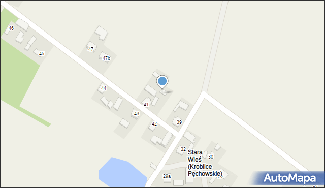 Adamczowice, Adamczowice, 39, mapa Adamczowice