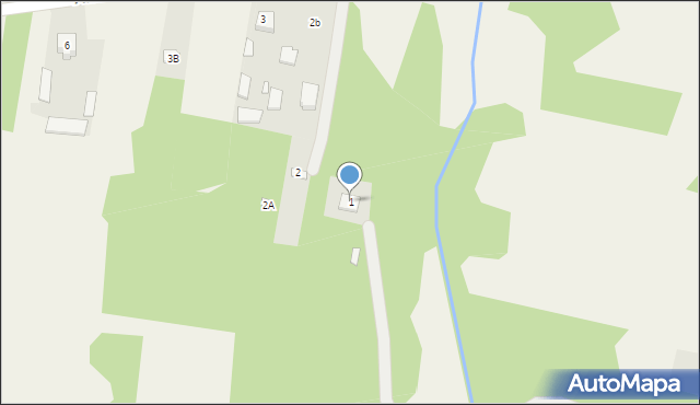 Adamów, Adamów, 1, mapa Adamów