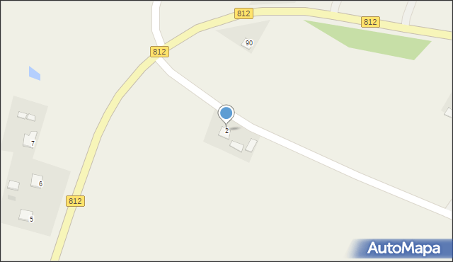 Adamów, Adamów, 2, mapa Adamów