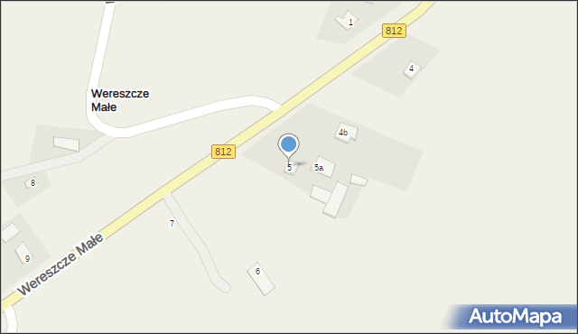 Adamów, Adamów, 5, mapa Adamów