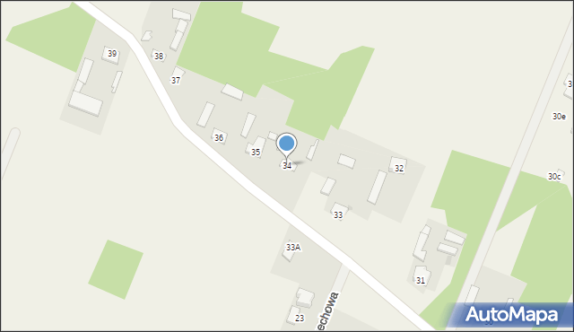 Adamowa Góra, Adamowa Góra, 34, mapa Adamowa Góra