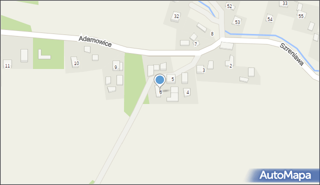 Adamowice, Adamowice, 6, mapa Adamowice