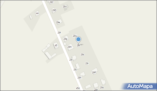 Adamowice, Adamowice, 29t, mapa Adamowice