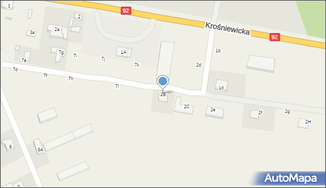 Adamowice, Adamowice, 2B, mapa Adamowice