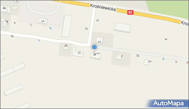 Adamowice, Adamowice, 2e, mapa Adamowice