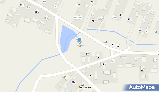 Adamówka, Adamówka, 52, mapa Adamówka