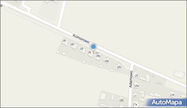 Adamowo, Adamowo, 18h, mapa Adamowo