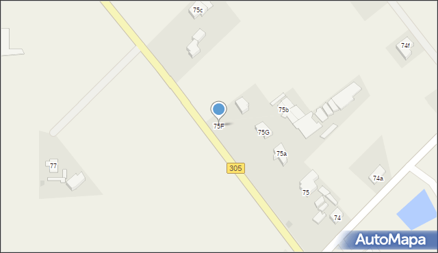 Adamowo, Adamowo, 75F, mapa Adamowo