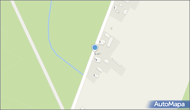 Adamowo, Adamowo, 7, mapa Adamowo