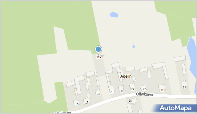 Adelin, Adelin, 31a, mapa Adelin