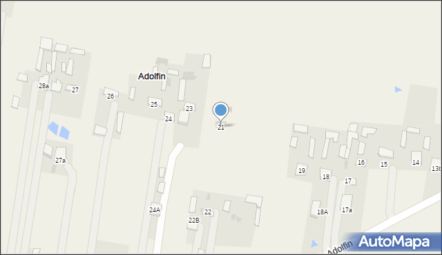 Adolfin, Adolfin, 21, mapa Adolfin