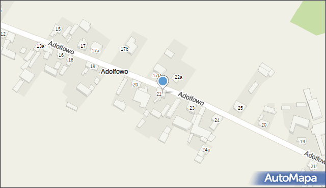 Adolfowo, Adolfowo, 22, mapa Adolfowo