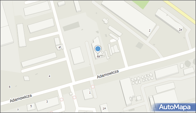Góra Kalwaria, Adamowicza Norberta, 4a, mapa Góra Kalwaria