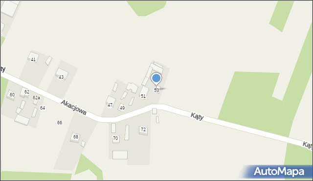 Rożki, Adamów, 8, mapa Rożki