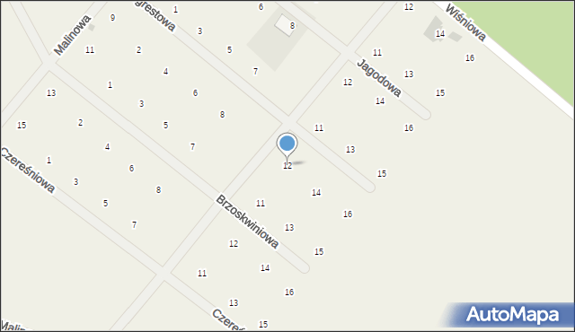 Jamnice, Agrestowa, 12, mapa Jamnice