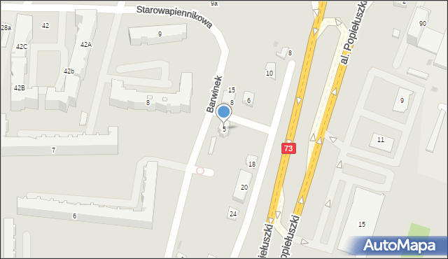 Kielce, Agrestowa, 5, mapa Kielc