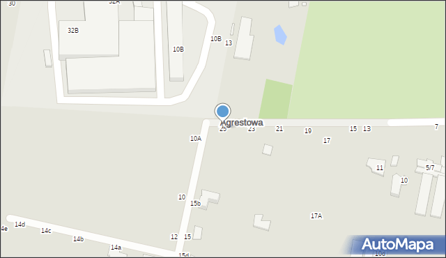 Piotrków Trybunalski, Agrestowa, 25, mapa Piotrków Trybunalski