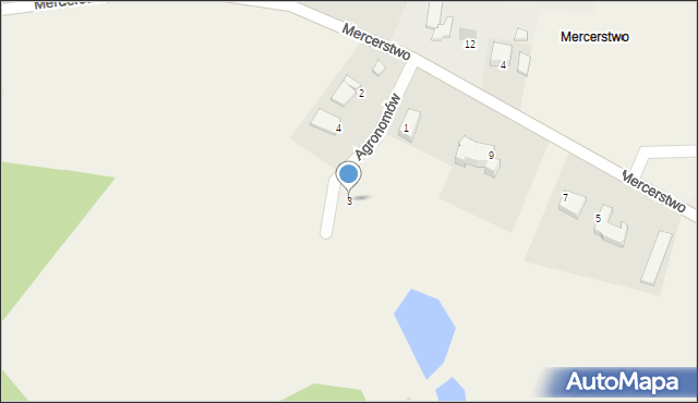 Szemud, Agronomów, 3, mapa Szemud