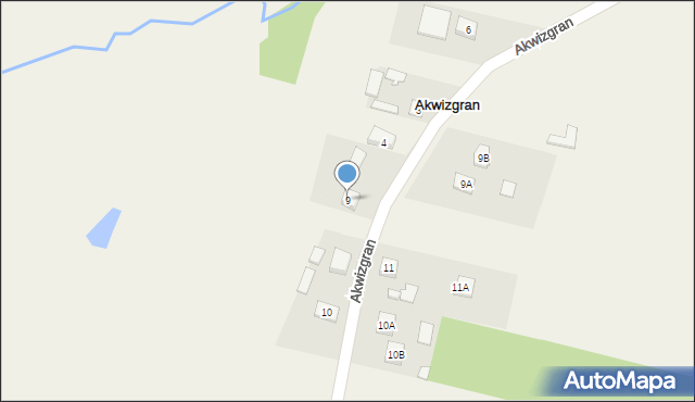 Akwizgran, Akwizgran, 9, mapa Akwizgran