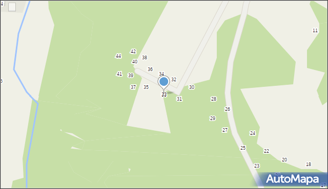 Będkowice, Akacjowa, 33, mapa Będkowice