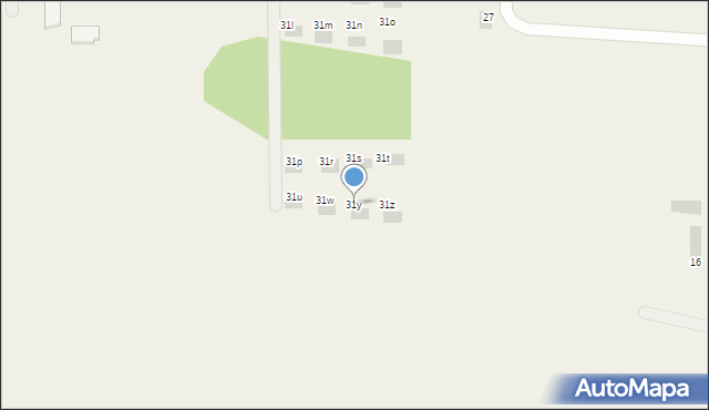 Dębki, Akacjowa, 31y, mapa Dębki