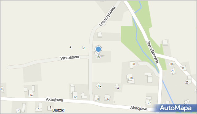 Gilowice, Akacjowa, 10, mapa Gilowice