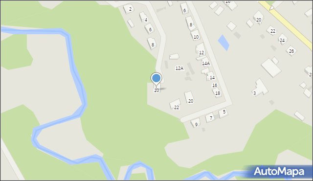 Lidzbark Warmiński, Akacjowa, 10, mapa Lidzbark Warmiński