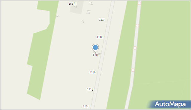 Nowy Prażmów, Akacjowa, 111i, mapa Nowy Prażmów