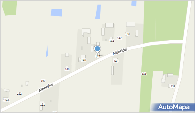 Albertów, Albertów, 145, mapa Albertów