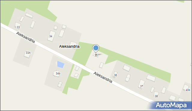 Aleksandria, Aleksandria, 35, mapa Aleksandria