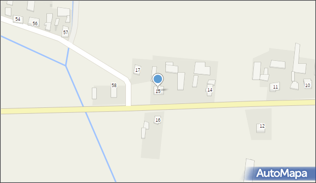 Aleksandrów, Aleksandrów, 15, mapa Aleksandrów