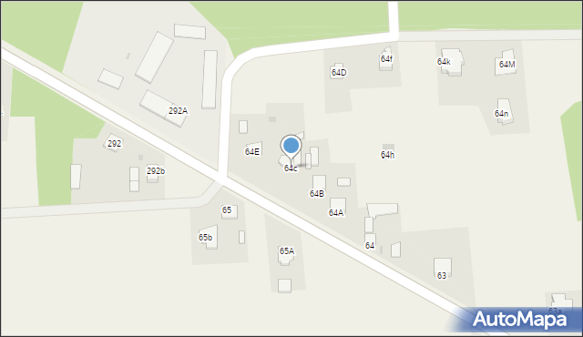 Aleksandrów, Aleksandrów, 64c, mapa Aleksandrów