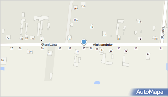 Aleksandrów, Aleksandrów, 35, mapa Aleksandrów