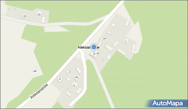 Aleksandrów, Aleksandrów, 2, mapa Aleksandrów