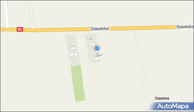 Aleksandrów, Aleksandrów, 12A, mapa Aleksandrów