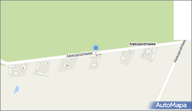 Aleksandrówek, Aleksandrówek, 4, mapa Aleksandrówek