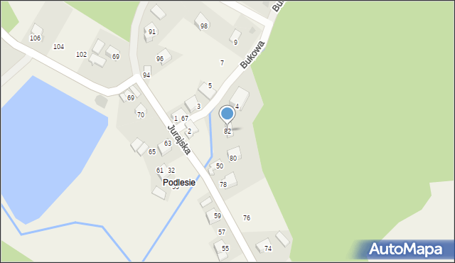 Aleksandrowice, Aleksandrowice, 108, mapa Aleksandrowice