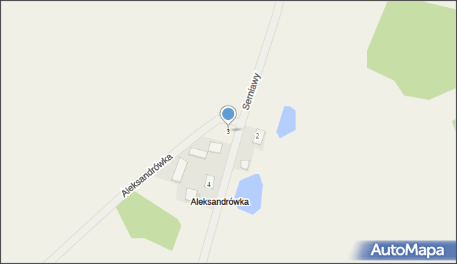 Aleksandrówka, Aleksandrówka, 3, mapa Aleksandrówka