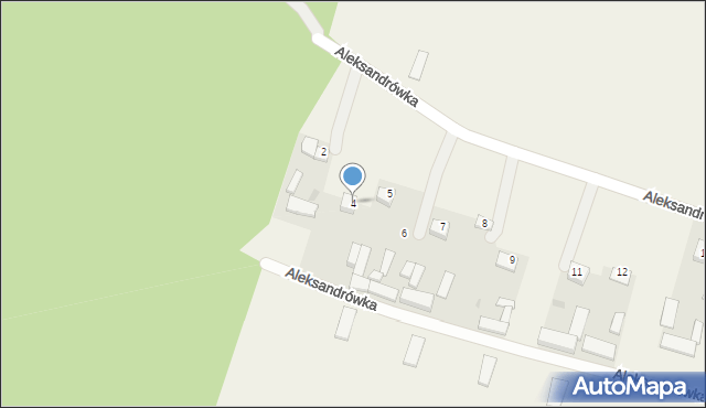 Aleksandrówka, Aleksandrówka, 4, mapa Aleksandrówka