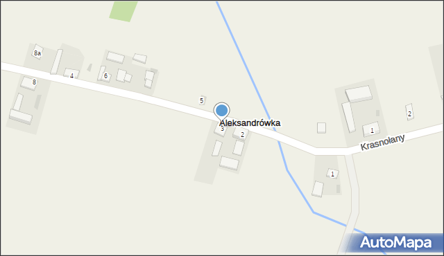 Aleksandrówka, Aleksandrówka, 3, mapa Aleksandrówka