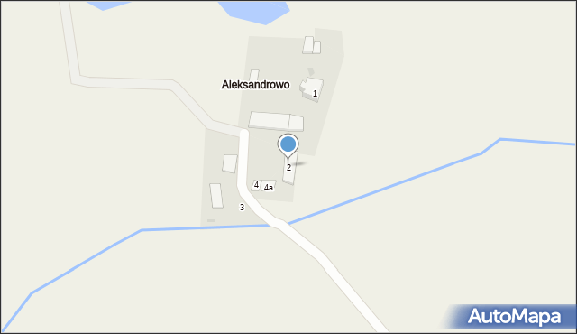 Aleksandrowo, Aleksandrowo, 2, mapa Aleksandrowo