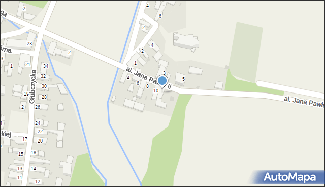 Bogdanowice, Aleja Jana Pawła II, 12, mapa Bogdanowice