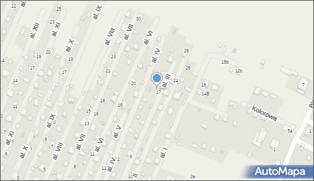 Boguchwałowice, Aleja III, 19, mapa Boguchwałowice