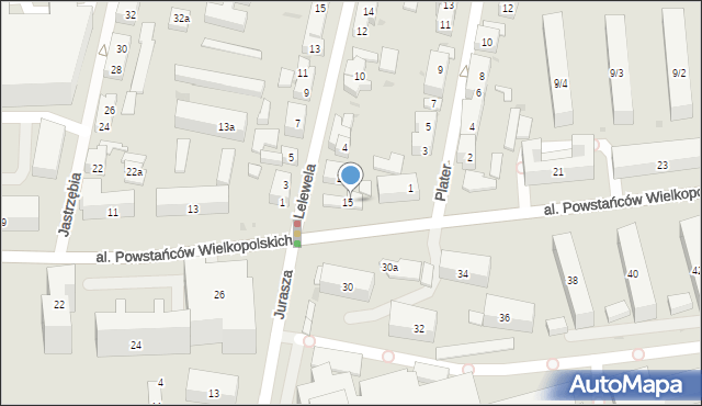 Bydgoszcz, Aleja Powstańców Wielkopolskich, 15e, mapa Bydgoszczy