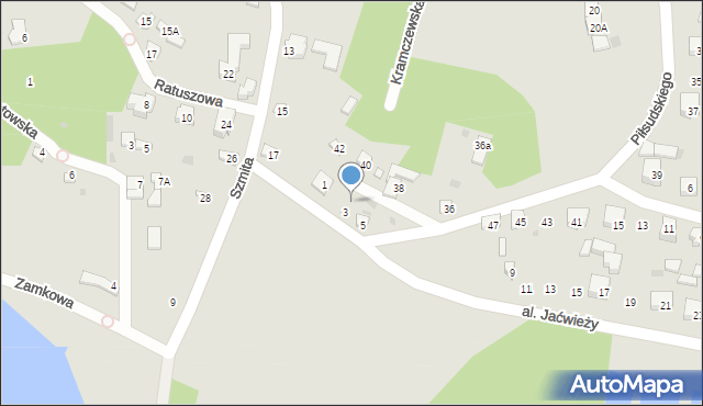 Drohiczyn, Aleja Jaćwieży, 3b, mapa Drohiczyn