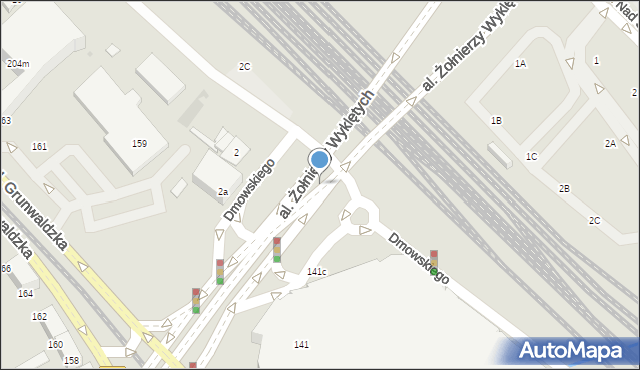 Gdańsk, Aleja Grunwaldzka, 147, mapa Gdańska