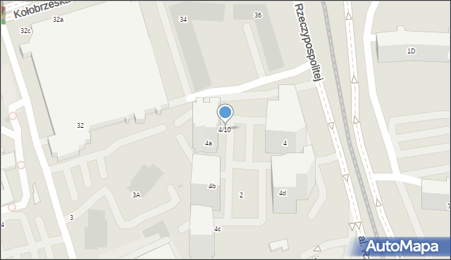 Gdańsk, Aleja Rzeczypospolitej, 4/10, mapa Gdańska