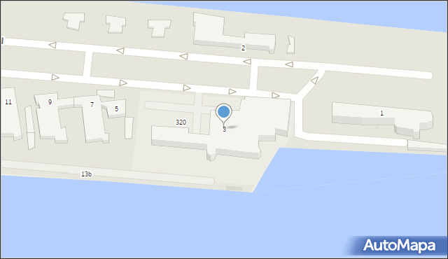 Gdynia, Aleja Jana Pawła II, 3, mapa Gdyni