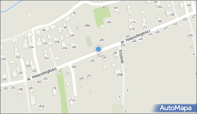 Głogów Małopolski, Aleja Niepodległości, 159, mapa Głogów Małopolski